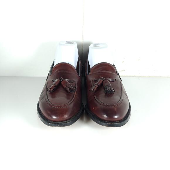 Johnston Murphy Men\'s Aristocraft US9B/D Burgundy Leather Tassel Loafers main image 7